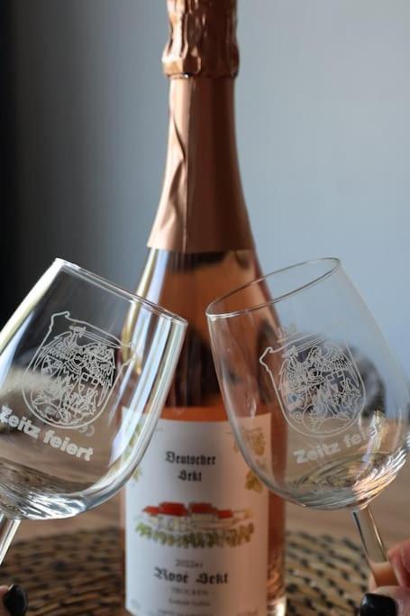 Ferienwohnung Weingut Lahmer August Kretzschau Buitenkant foto